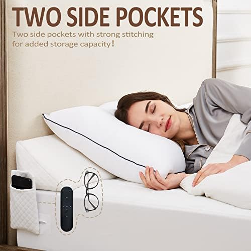 Homemate Queen Size（60"x10"x6"） Bed Wedge Pillow Stopper - Image 3