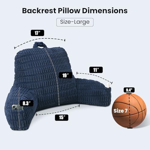 Large Reading Pillow for Sitting Up - Image 3