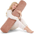 YZ HOME Corduroy Bolster Pillow, Long Pillow by YZHOME