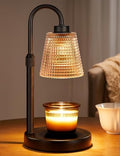 Amber Candle Warmer Lamp with Timer, Dimmable Candle Warmer for Jar Candles, Height Adjustable Wax Melts Warmer, Birthday Gifts for Women Mom, House Warming Gifts New Home Decor by Innqoo