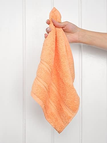 American Soft Linen 100% Cotton Luxury Turkish Towels, 4 PC Washcloth Set - Image 2