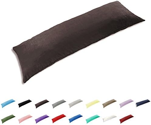 TAOSON 100% Cotton 300 Thread Count Body Pillow Cover Pillowcase Pillow by TAOSON