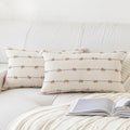 YEENAASY Boho Throw Pillow Covers 12x20 Set of 2 Farmhouse Pillow Cases by YEENAASY