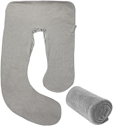 Upgraded U-Shaped Pregnancy Pillows Cover by AMCATON
