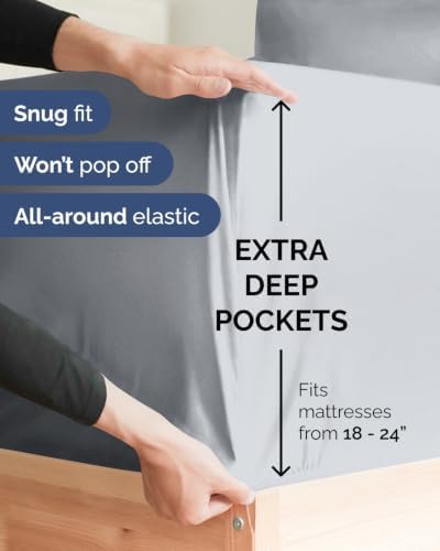 Extra Deep Flex Top Split Head King Sheet Set - Image 4
