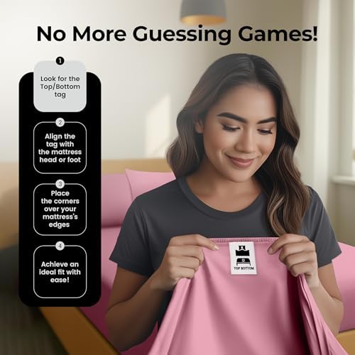 Queen Fitted Sheet, Ultra Soft Fits Up to 15 Inch Deep Pocket - Image 5