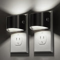 L LOHAS LED Night Lights Plug into Wall, Dimmable Night Light 2 Pack by LLOHASLED