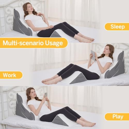 Wedge Pillow Set for After Surgery – 5PCS Orthopedic Bed Wedge Pillow Set for - Image 7
