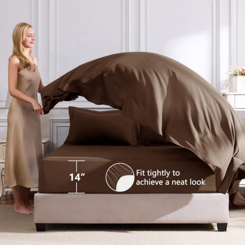 CozyLux Super King Comforter Set 120"x120", 7 Piece - Image 5