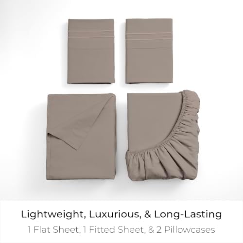 Mellanni Iconic 4-Piece, Ultra Soft Sheet Set - Image 3