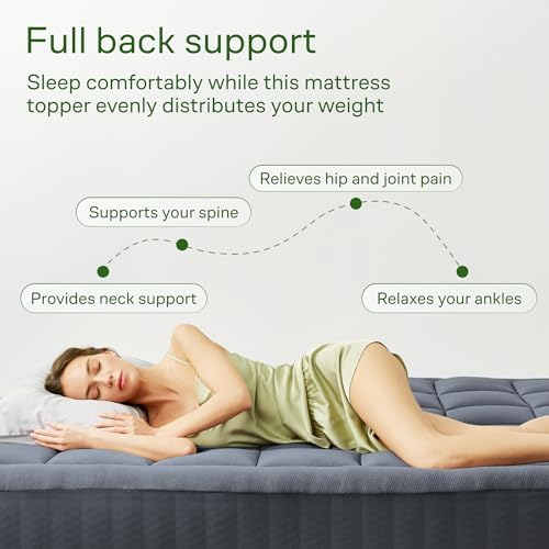 Niagara Sleep Solution Queen RV Ultra Soft Mattress Topper—Back Pain Relief - Image 4