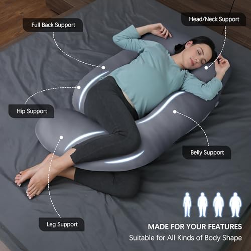 MOON PARK Pregnancy Pillows for Sleeping - Image 2