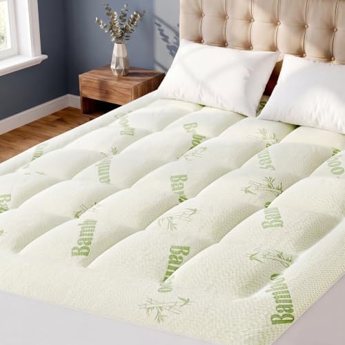 Sweetcrispy Twin Mattress Topper, Pillow Top Bed Topper by Sweetcrispy