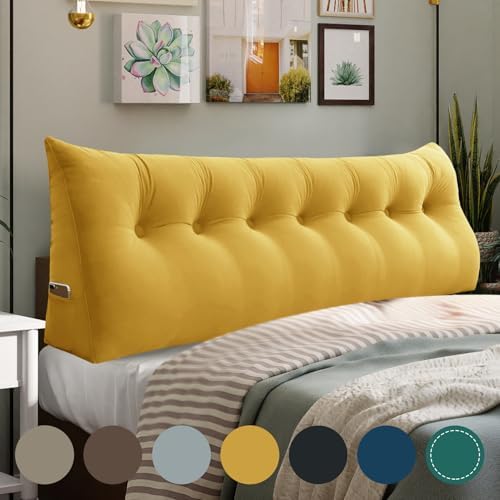 WOWMAX Headboard Pillow King Bed Wedge Pillow Headboard by WOWMAX