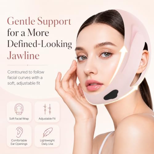 Chin Strap for Sleeping, Silicone Adjustable Chin Strap, Reusable Double Chin - Image 2