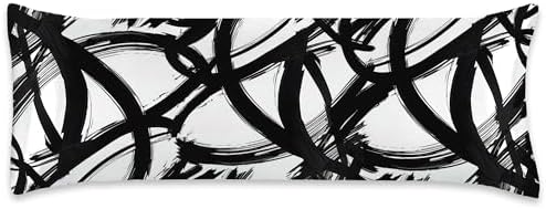 Body Pillow Cover with Zipper, 20x54 Inch by Unknown
