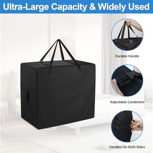 Folding Mattress Storage Bag Fits 4" Single Mattress - Image 5