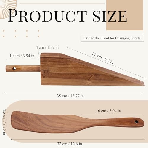 Leinuosen 3 Pcs Mattress Lifter and Bed Maker Tool Set - Image 2