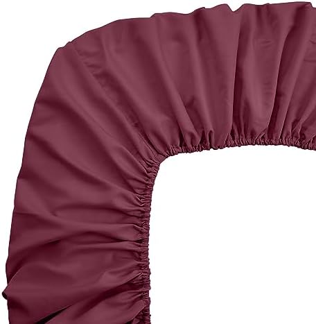 FreshCulture Twin Fitted Sheets, Bulk Pack of 6, Deep Pocket, Soft Microfiber - Image 4