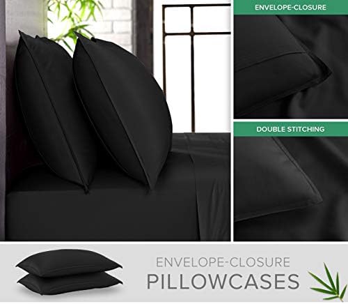 Pure Bamboo Split King Sheets, Genuine 100% Organic Viscose Derived from Bamboo - Image 3