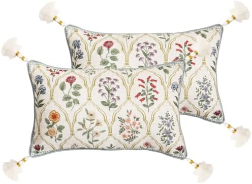 ISAENNE Designer Linen Throw Pillow Cover by Isaennehomedecoration