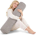 YZ HOME Corduroy Bolster Pillow, Long Pillow by YZHOME