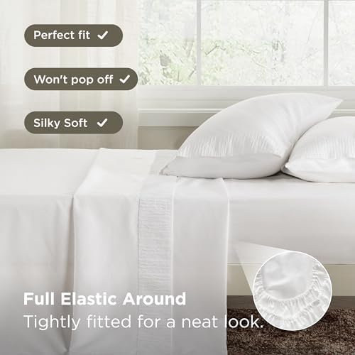 Bedsure Twin XL Sheets Dorm Bedding - Image 6