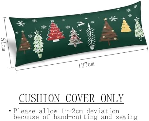 Christmas Forest Green Tree Pillow Cover - Image 5