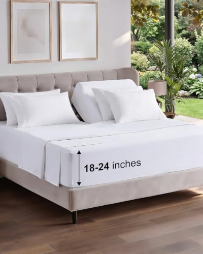 Extra Deep Flex Top Split Head King Sheet Set by CGKUnlimited