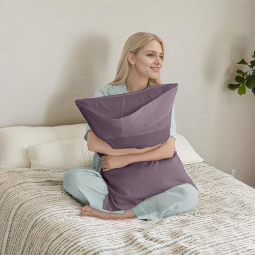 Pillow Cases Standard Size 2 Pack, Bamboo Rayon Cooling Pillowcases - Image 2