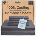 Bambaw 100% Viscose Derived from Bamboo Sheets King Size Set – 6pcs Set of by Bambaw