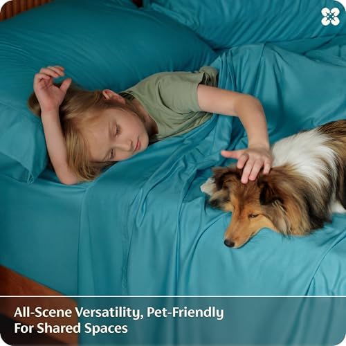 Bedsure PureWoven 100% Rayon Derived from Bamboo, Full Size Sheets - Image 6