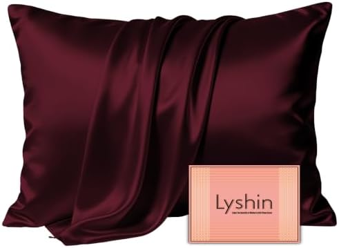 LYSHIN Silk Pillow Cases Queen Size by LYSHINSILKPILLOWCASES