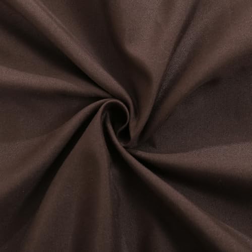 Merryword Dark Brown Pillow Shams Chocolate Queen Pillowcases Cute Pillow Cover - Image 6