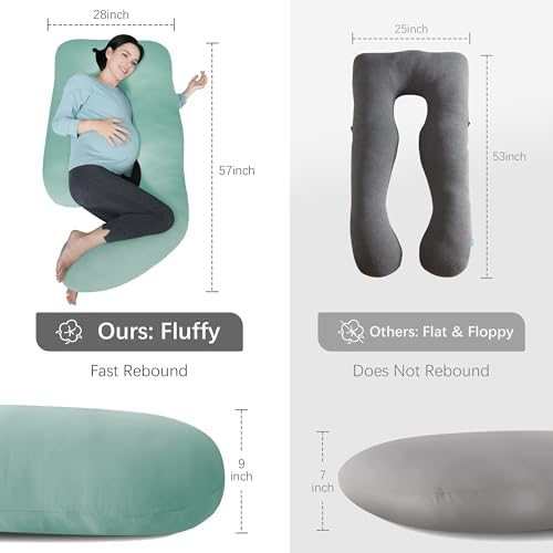 MOON PARK Pregnancy Pillows for Sleeping - Image 7