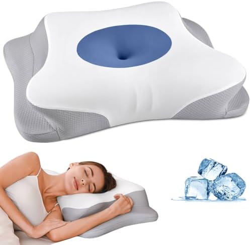 Cervical Neck Pillow for Pain Relief by beslovo