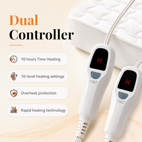 Queen Size Heated Mattress Pad - Image 2