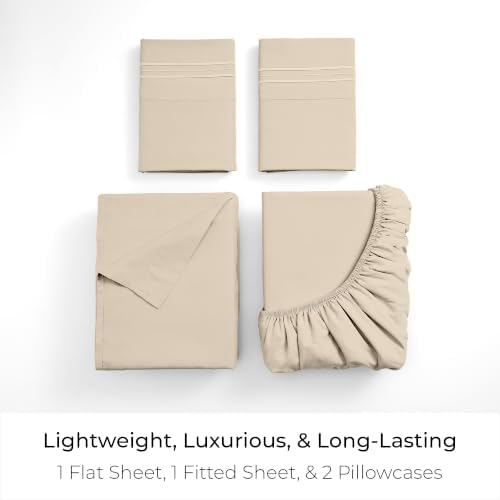 Mellanni Iconic 4-Piece, Ultra Soft Sheet Set - Image 3