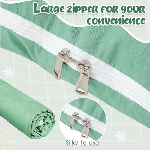 Hahafelt 3 Pcs U-Shaped Pregnancy Pillow Cover - Image 4