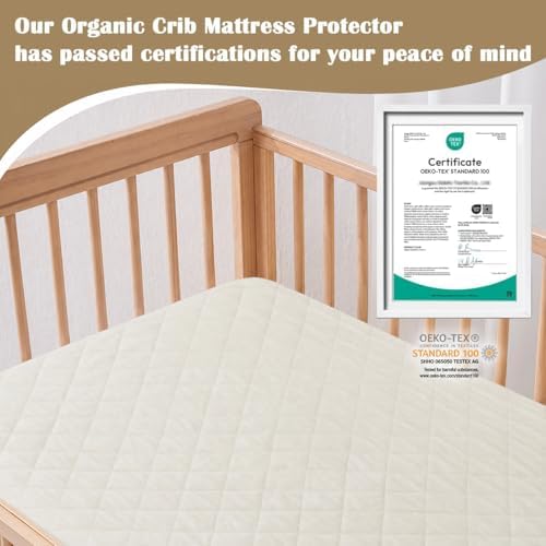 Organic Crib Mattress Protector - Image 3