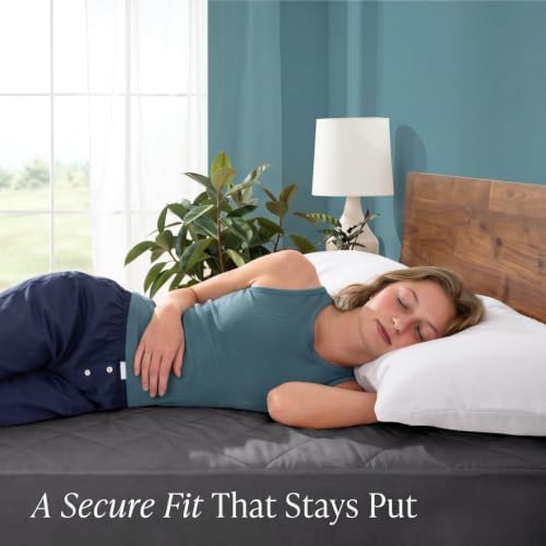 Bare Home Quilted Fitted Mattress Pad - Image 5