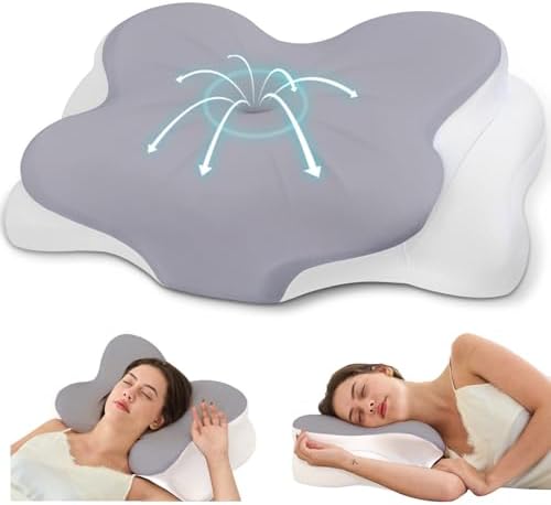 Cervical Neck Pillow, Memory Foam Pillow by CosBed