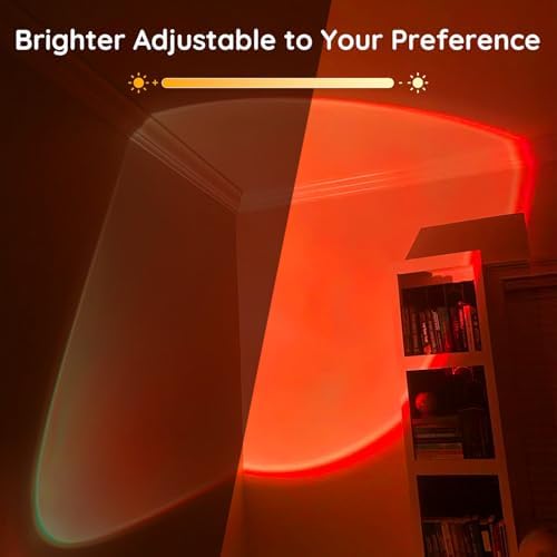 Neroupe Sunset Lamp Projector with APP Control Multicolor Changing Lights - Image 5