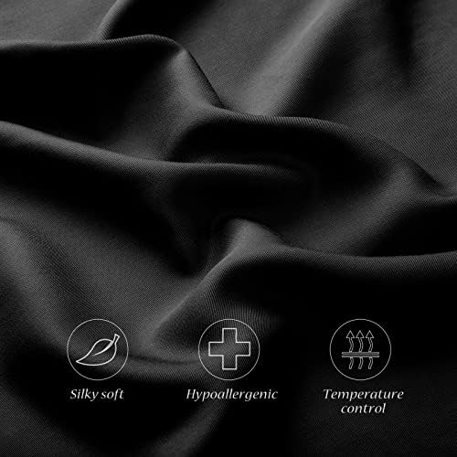 Cooling Side Sleeper Curved Pillowcase King 1 Pack 20 * 36 Black - Image 3