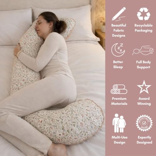 BellaMoon C Shaped Pregnancy Pillow - Image 6