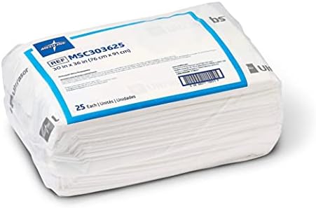 Medline Ultrasorbs Drypads, Super Absorbent Disposable Bed Pads, Large - Image 3