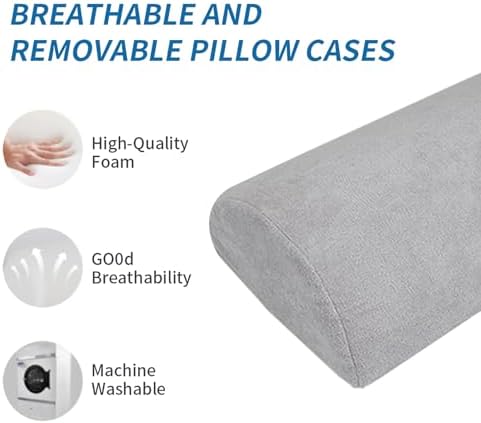 Sciatica Pain Relief Knee Back Sleeper Pillow Leg Wedge Pillows - Image 4