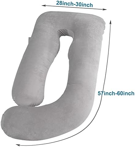 Upgraded U-Shaped Pregnancy Pillows Cover - Image 4