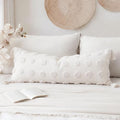 PANOD Decorative Long Lumbar Pillow Cover 16x36 Boho, Super Soft Chenille Extra by PANOD