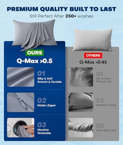 Ultra-Chill Cooling Pillowcase Set of 2 - Image 6